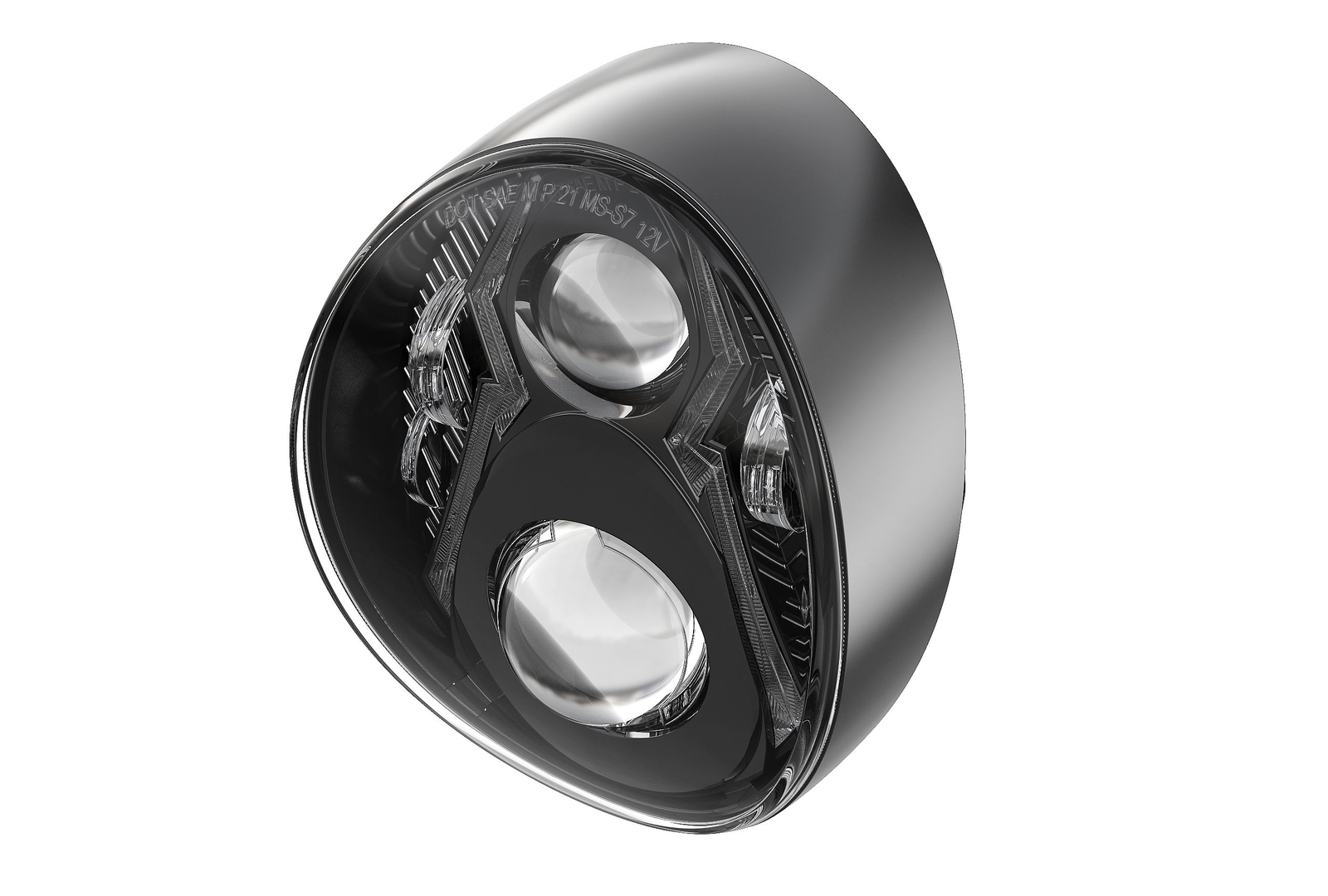 DRL LED Headlight Halo Projector Black For Breakout 107 114 FXBR FXBRS 18-22
