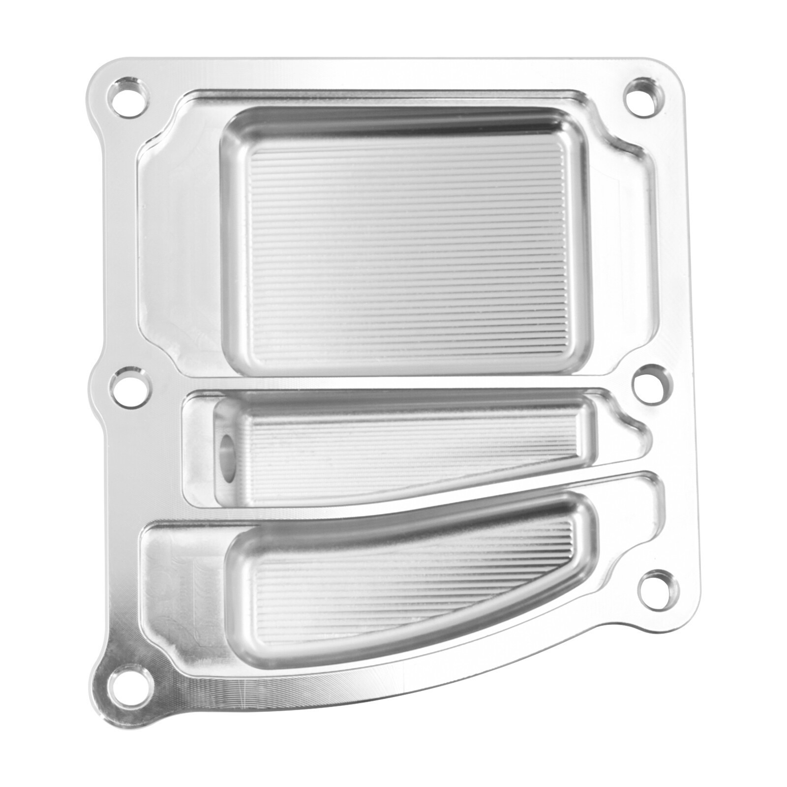 Aluminum Chrome Transmission Top Cover For Harley Softail Breakout Fat Boy 18-25
