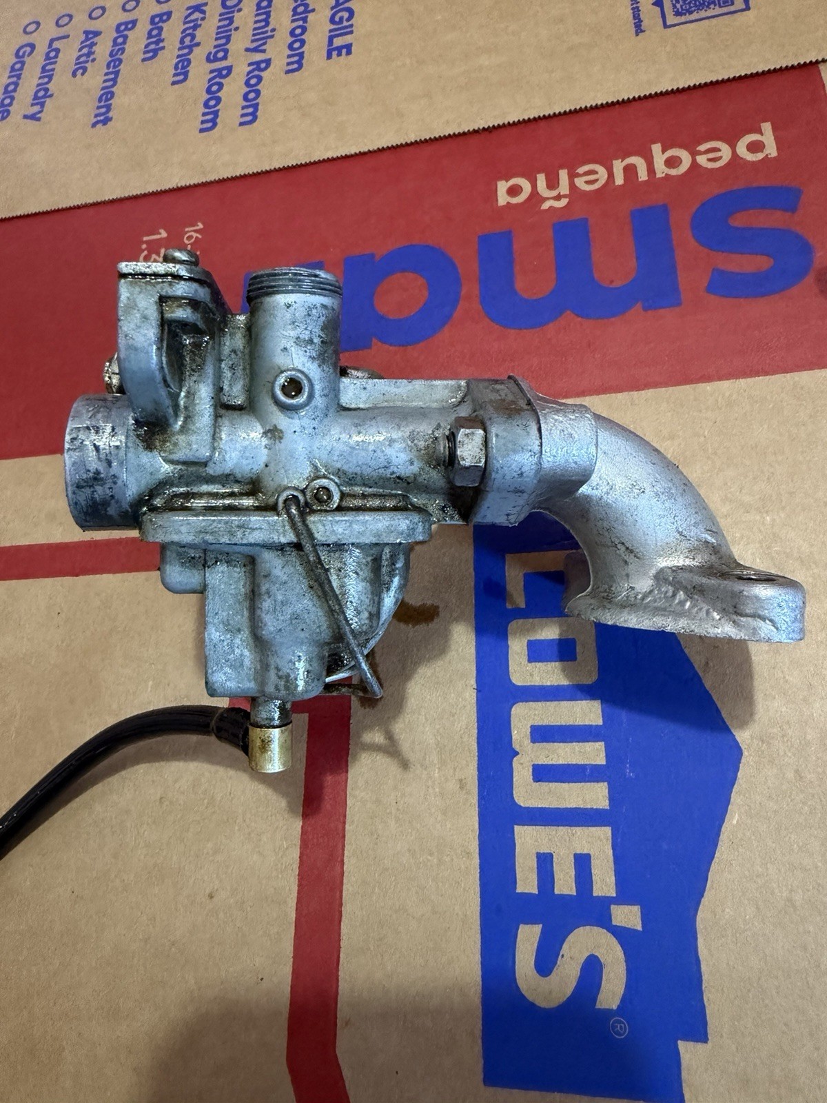 1970 1971 Honda Z50A K1 K2 OEM Keihin Carburetor OEM & Intake UNTESTED Z50II