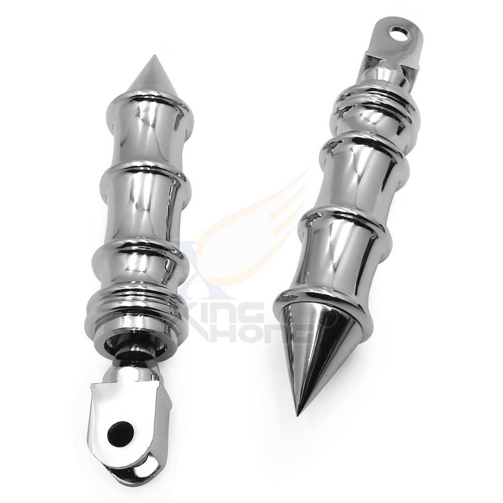 Spike Bamboo Footpegs for Honda Stateline Shadow VLX VTX1300C VTX1800C VTX1800F