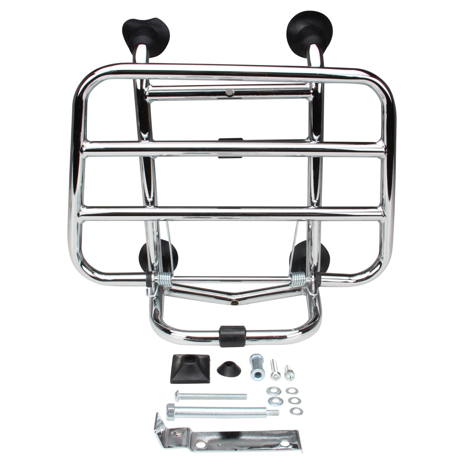 Chrome Front Folding Luggage Rack for Vespa Primavera Sprint 50 125 150