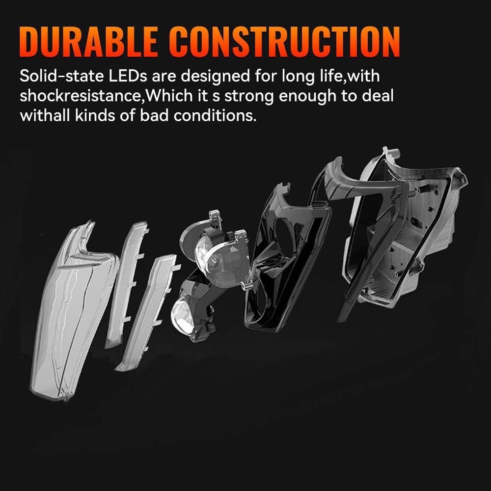 LED Headlight H/L beam IP67 For KTM 2017-2021 EXC XCW 250 350 450 500 SMC-R 690