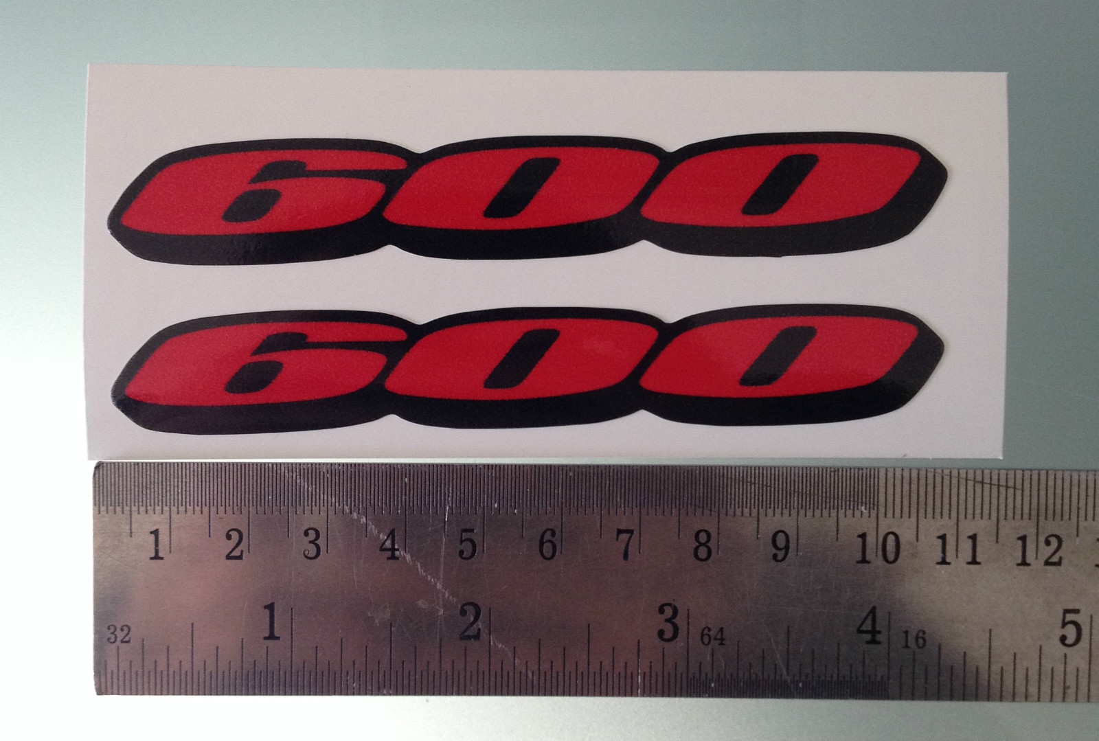 GSXR “600” Fairing Decals / Stickers (NEW DESIGN) (Any Colour)