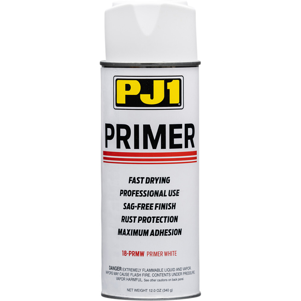 PJ1/VHT Primer, White Spray Paint | 12 oz | 18-PRMW