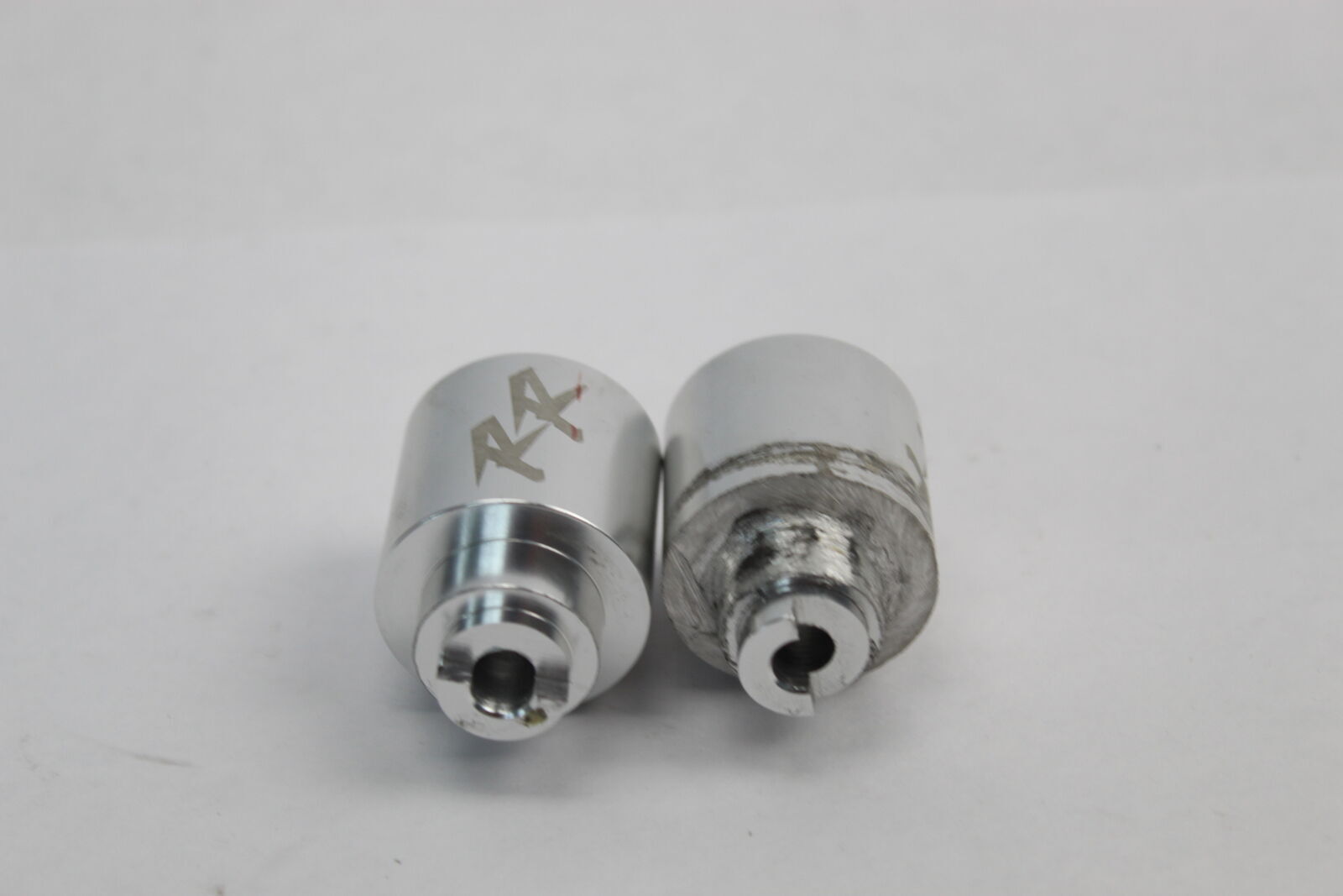 Aftermarket Krator Engraved Chrome Handlebar Endcap Weights – 1996 Honda Cbr 900