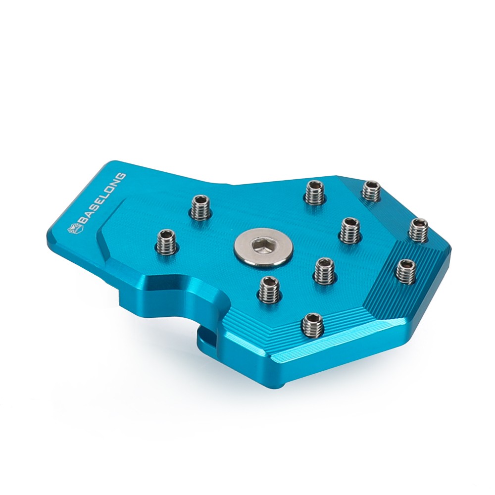 Blue FOR CFMOTO 450MT IBEX450 2024-2026 Moto Alu Rear Foot Brake Pedal Enlarger