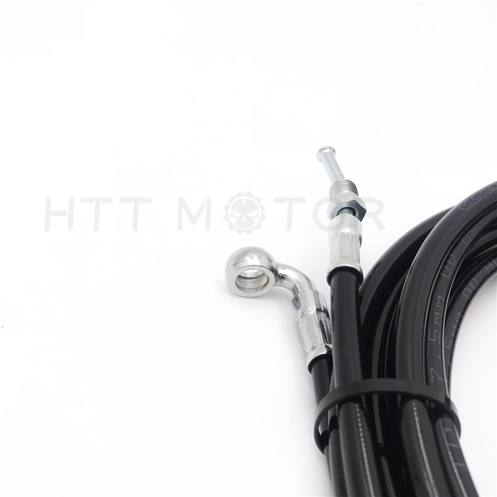 BLACK NYLON 14″ 15″ 16″ APE CABLE KIT FOR Harley 14-20 Touring ABS MODELS