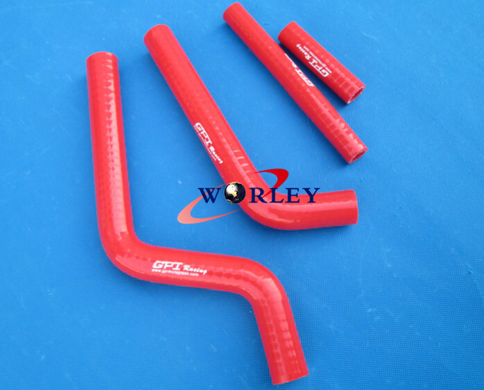 Silicone Radiator Hose for Yamaha YZ125 1996-2001 1997 1998 1999 2000 2001 BLUE