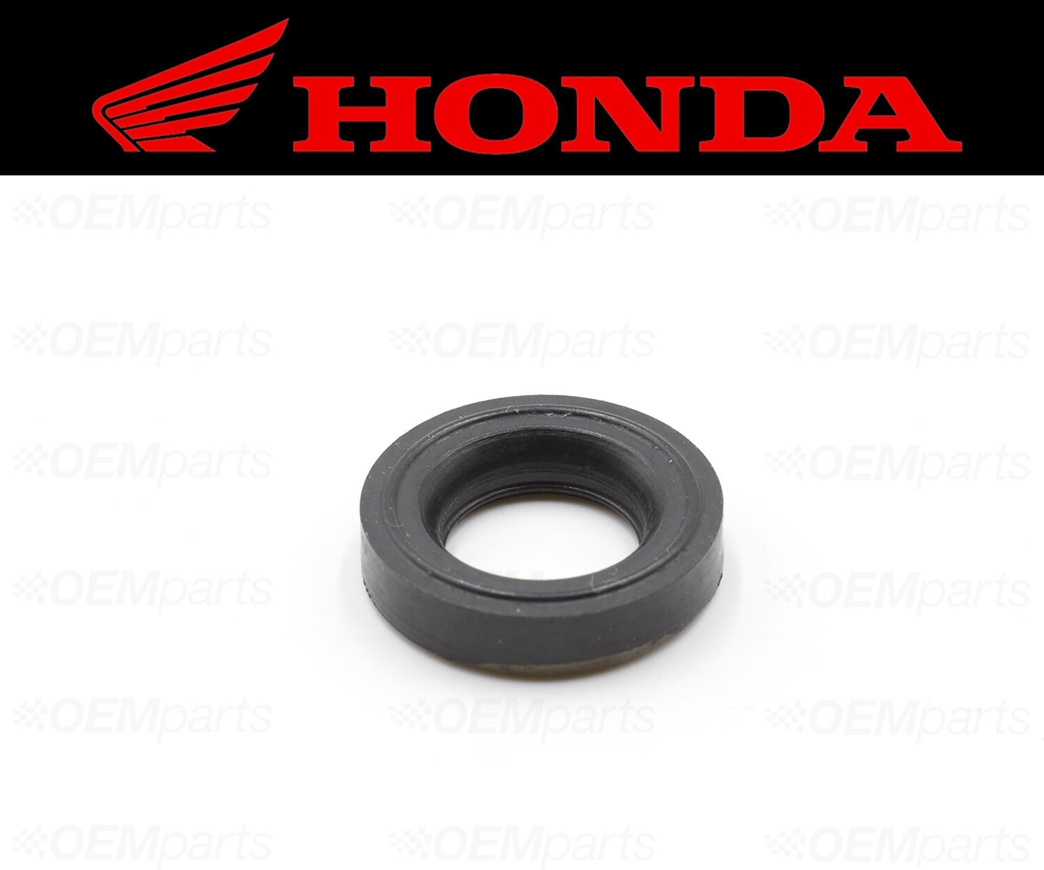 1x Crankcase Cover Bolt Seal Honda (RUBBER, MOUNTING) #90543-MV9-670