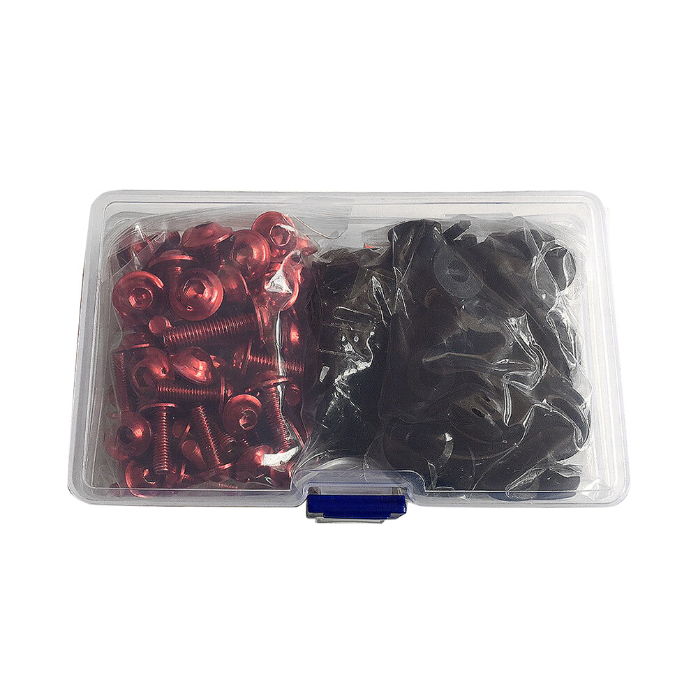 Red Screws Fairing Bolts Kit Shell Hardware For Honda CBR600RR CBR1000RR