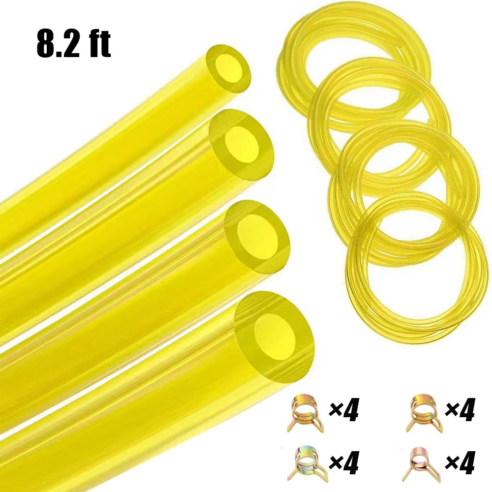 8.2ft 4 Sizes Fuel Line Hose Kits for Diesel Small Engine 2 Cycle For Polaris
