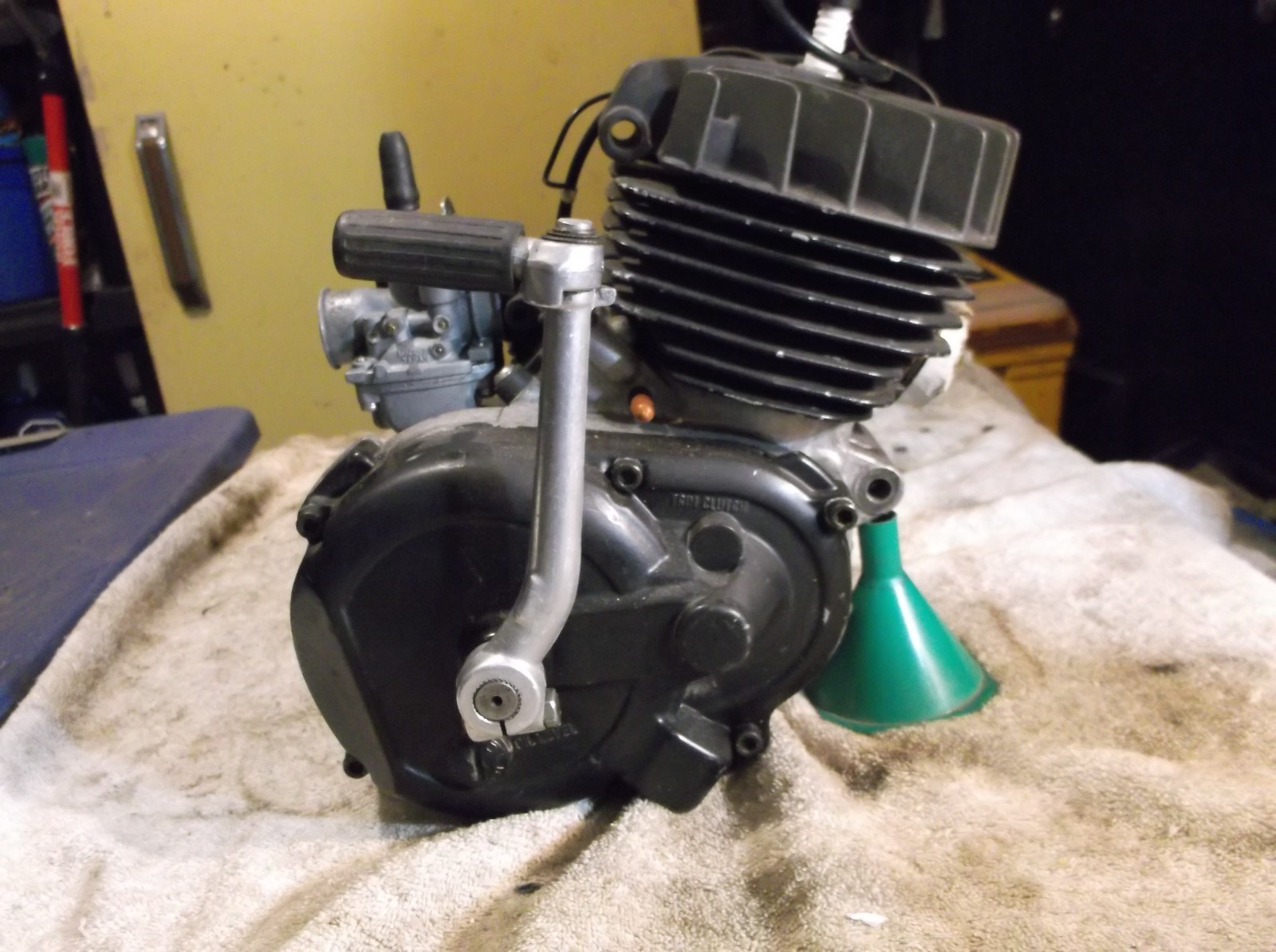 Morini Franco S6-s 50cc Engine and Carburetor.