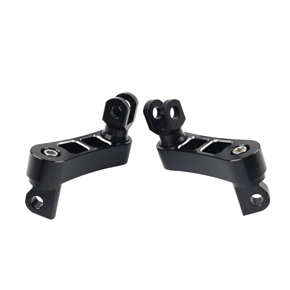 Foot Peg Mount Extensions For Harley Sportster XL883 XL1200 Softail Dyna Touring