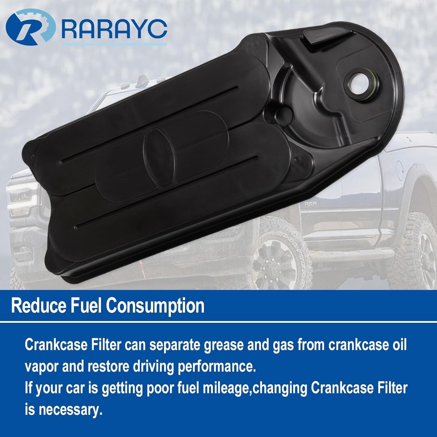 Durable Ram 2500 3500 6.7L Diesel Breather Filter Fuel Water Separator