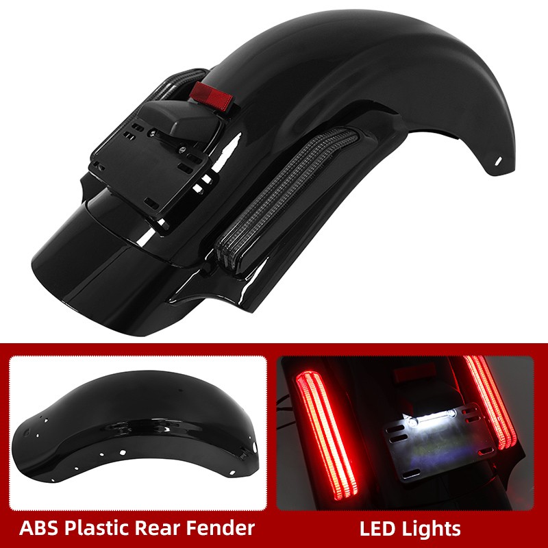 CVO Style Rear Fender System For Harley Touring Street Glide Road King 2014-2023