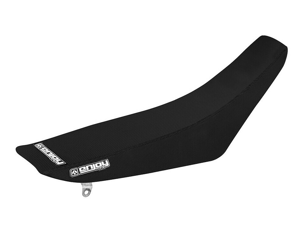 2005-2008 HONDA CRF 450 SEAT COVER by Enjoy MFG ALL BLACK FULL GRIPPER #54