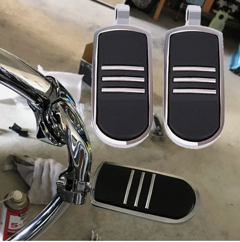 StreamLiner Foot pegs Footrest for Harley Touring Softail Sportster 1200 Dyna✅️