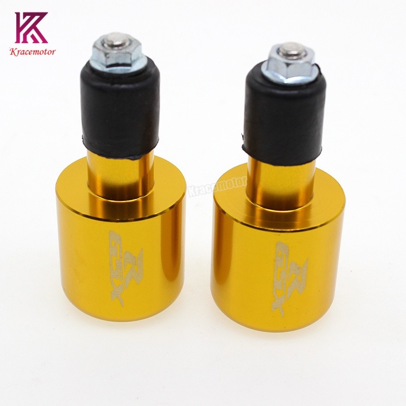 CNC 7/8” Handlebar Bar Ends Slider Cap Plugs GSX1300BK GSXR1000 GSXR750 GSXR600