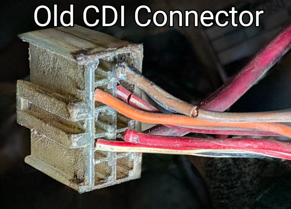 Yamaha G2 J38-82305-20 CDI Ignitor Wiring Repair Pigtail and Connector