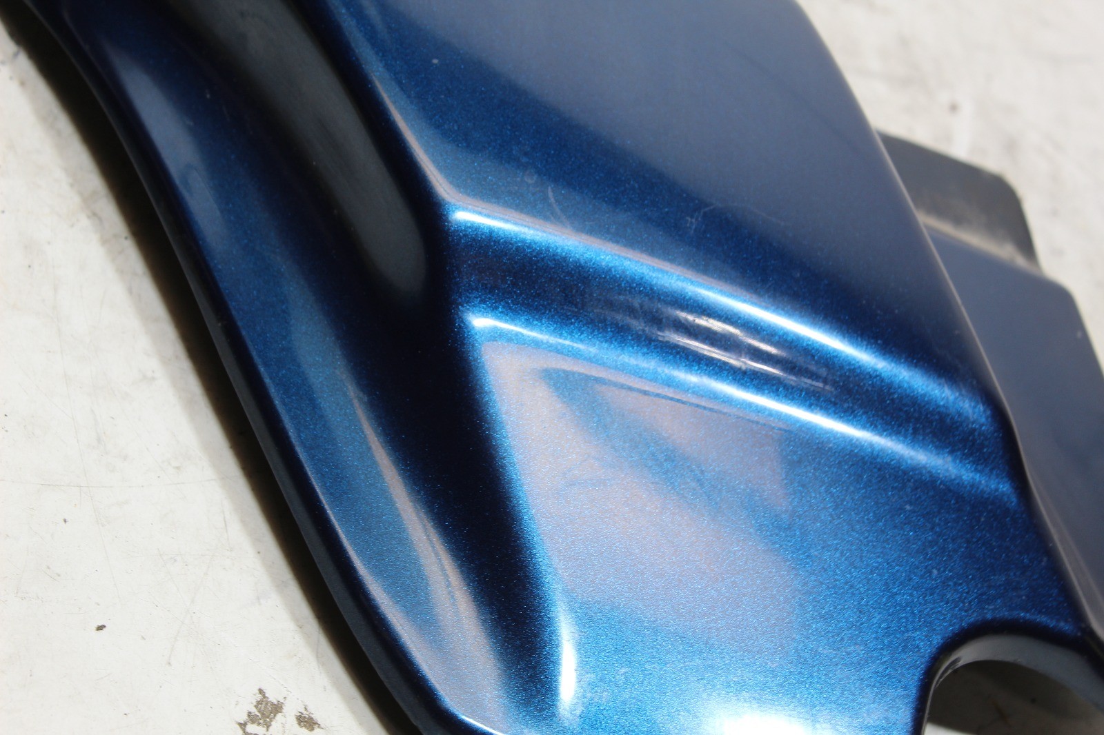 97-08 Harley OEM Road King Touring Cover Panel Left Side Luxury Blue