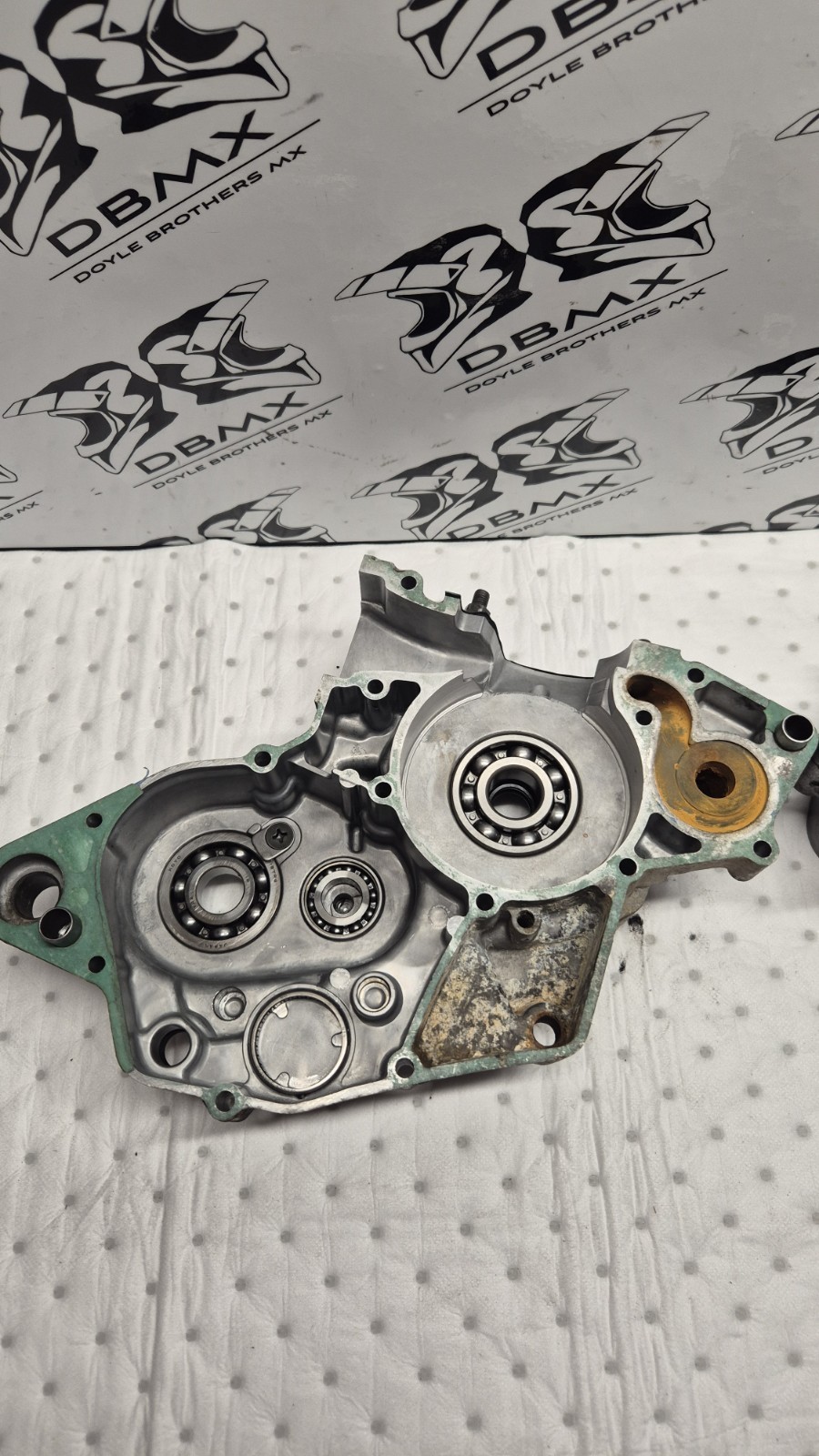 1998-2000 Suzuki RM125 Genuine Crankcases In Good Used Condition