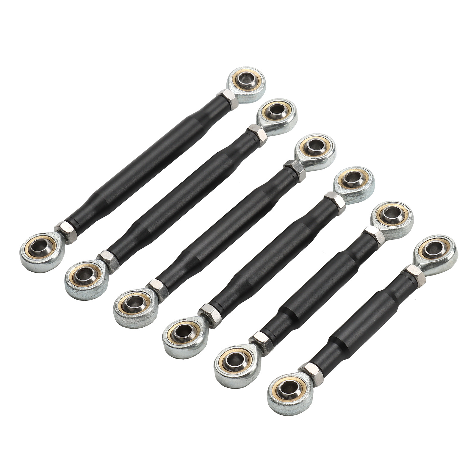50mm-380mm Gear Shift Linkage Lever Black For Harley Modified Footrest Footpegs