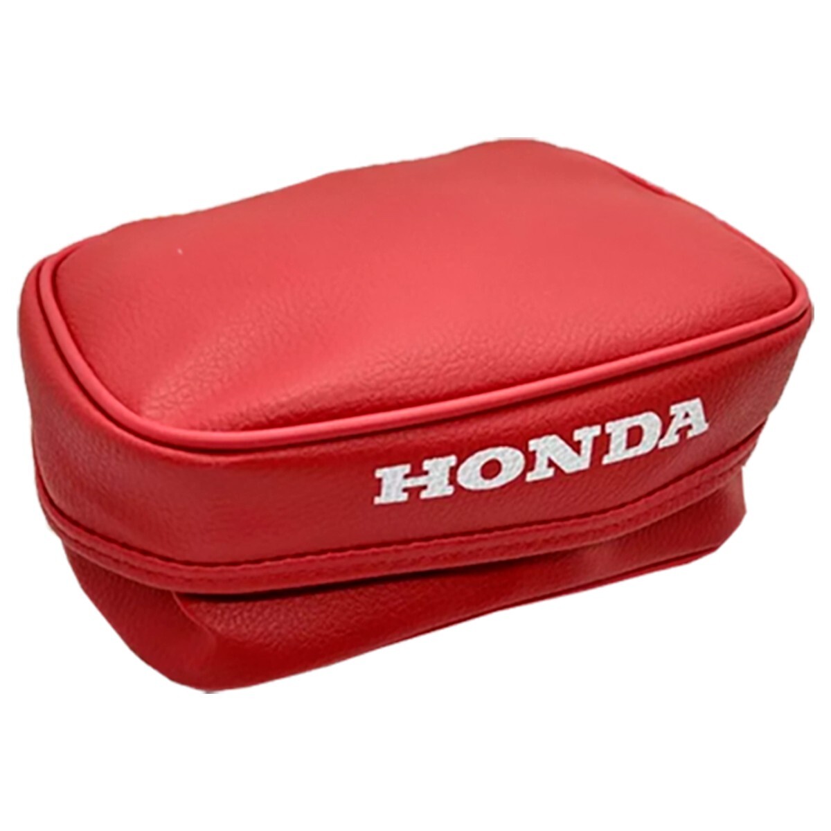 🚩 Rear fender bag for Honda xr200 xr250 xr400 xr600 xr500 xr650 red leather