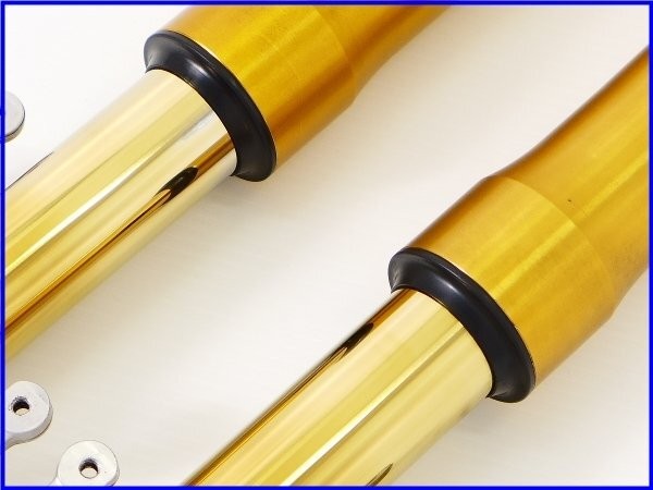 DUCATI 2003 999S Genuine lug mount Ohlins inverted front fork set 749R