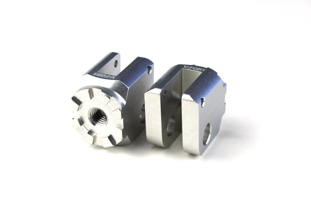 For Triumph Daytona 675 2005 D67LC Adjustable Rider MultiGrip footpeg Kit by MFW