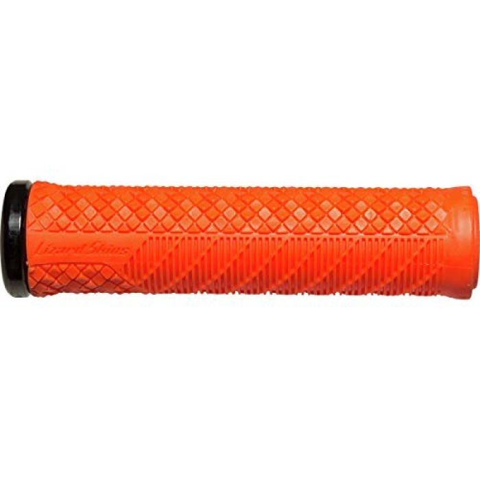 Oury Grips Single-Clamp Lock On Charger Evo-Style Grip – Blaze Orange