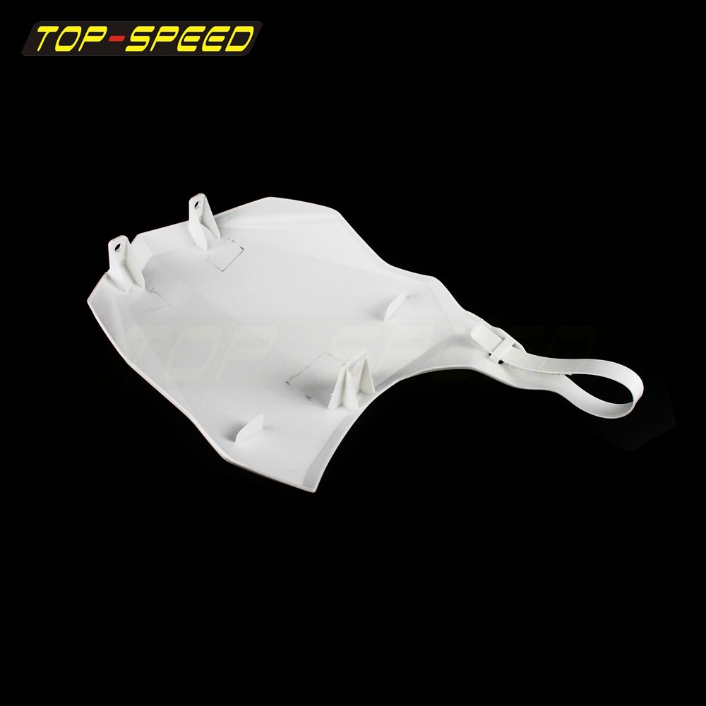 For Kawasaki KX250F KX450F 2013-2015 White PP Plastic Front Number Plate Fairing