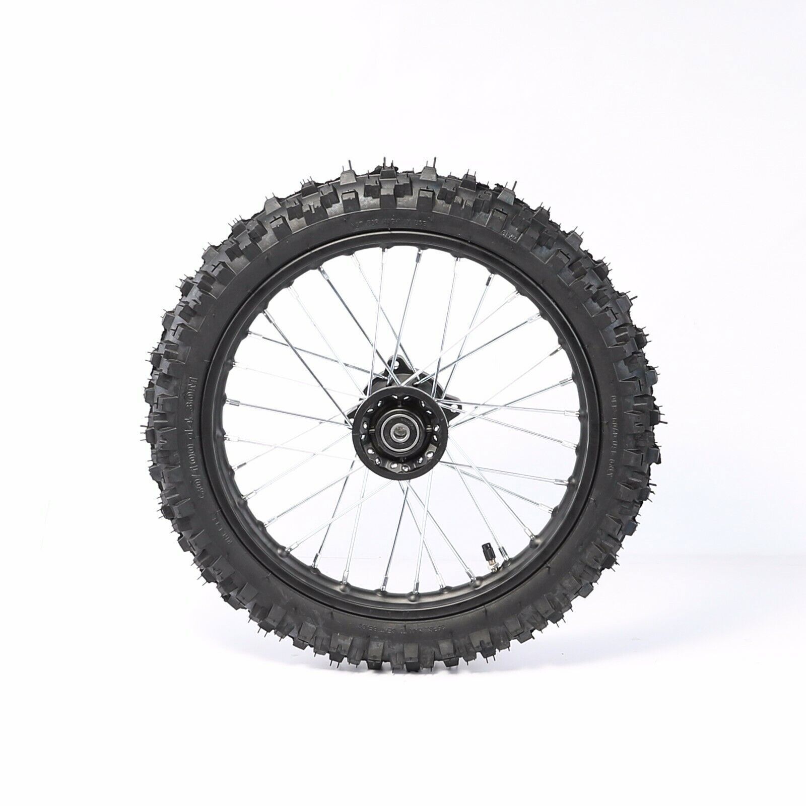Front 80/100-12+Rear 60/100-14 Tire Rim 15mm Pit Bike SSR CRF70 TTR90 kLX110