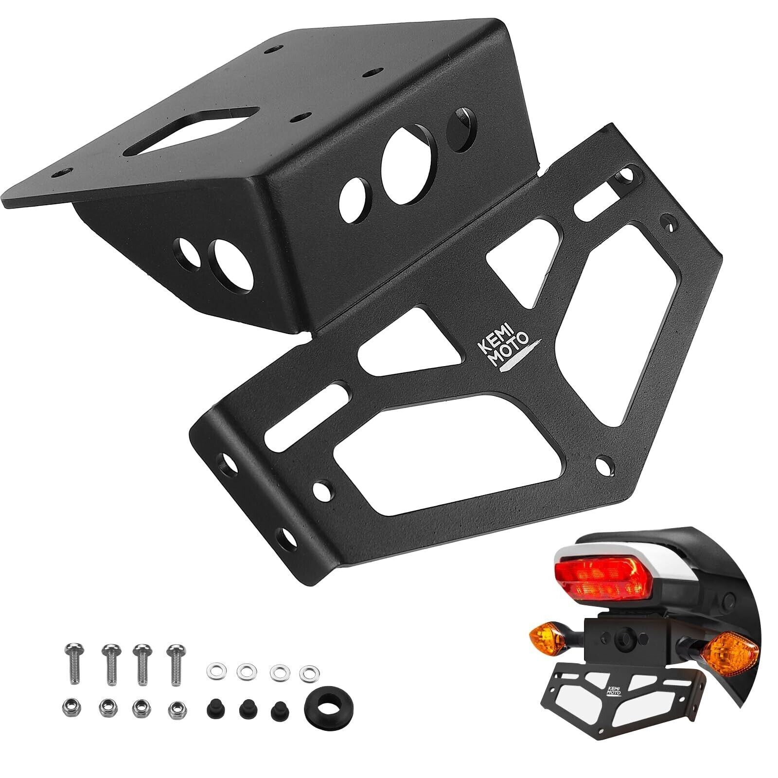 Fender Eliminator Kits License Plate Bracket Holder For Grom MSX 125 2022-2024