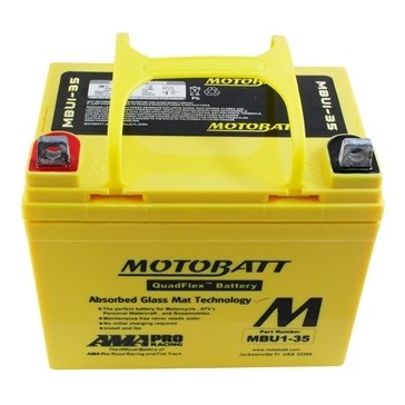 Motobatt MBU1-35 Quadflex AGM 12V Battery – MBU1-35