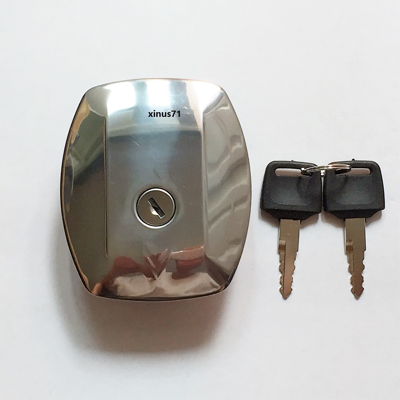 Suzuki Gas Fuel Tank Cap Petrol Locking Polished GS750 GS850 GS 750 850 NEW