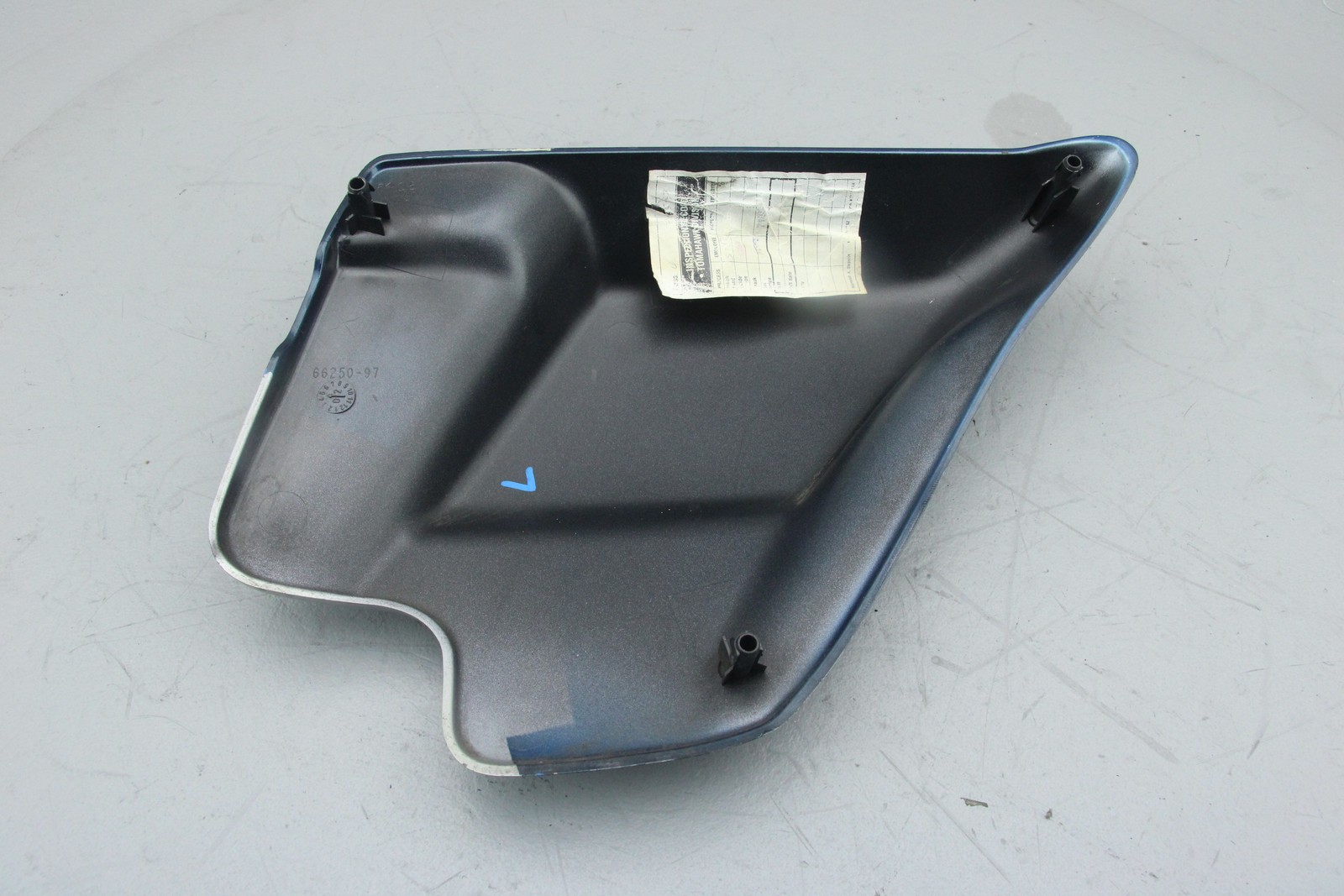 2002 Harley Electra Glide Side Cover Set LUXURY BLUE / DIAMOND ICE #4158