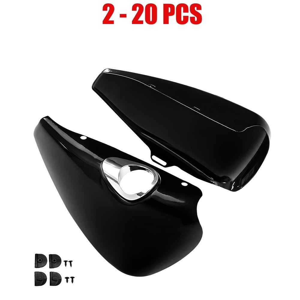 2-20PCS Battery Fairing Cover W/Clips For Harley Sportster XL883 1200 2014-2021