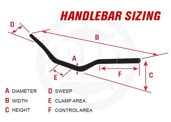 ProTaper SE 7/8″ Dirt Bike Handlebar CR High Bend Platinum Grey