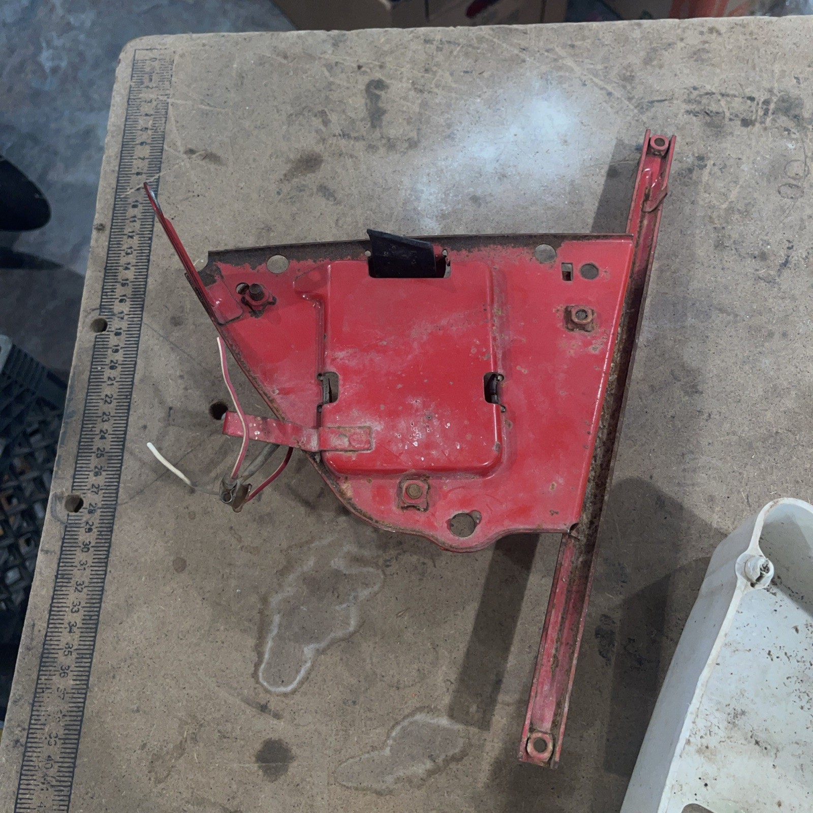 1968 Honda P50 OEM Battery Case Housing w/ Battery Box & Cover – Used