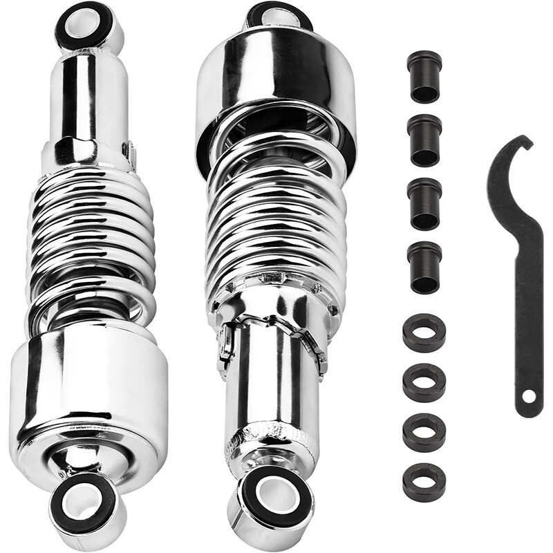 10.5″ Rear Shocks Absorbers Lowering For 1980-UP Harley Davidson Touring FLT/FLH
