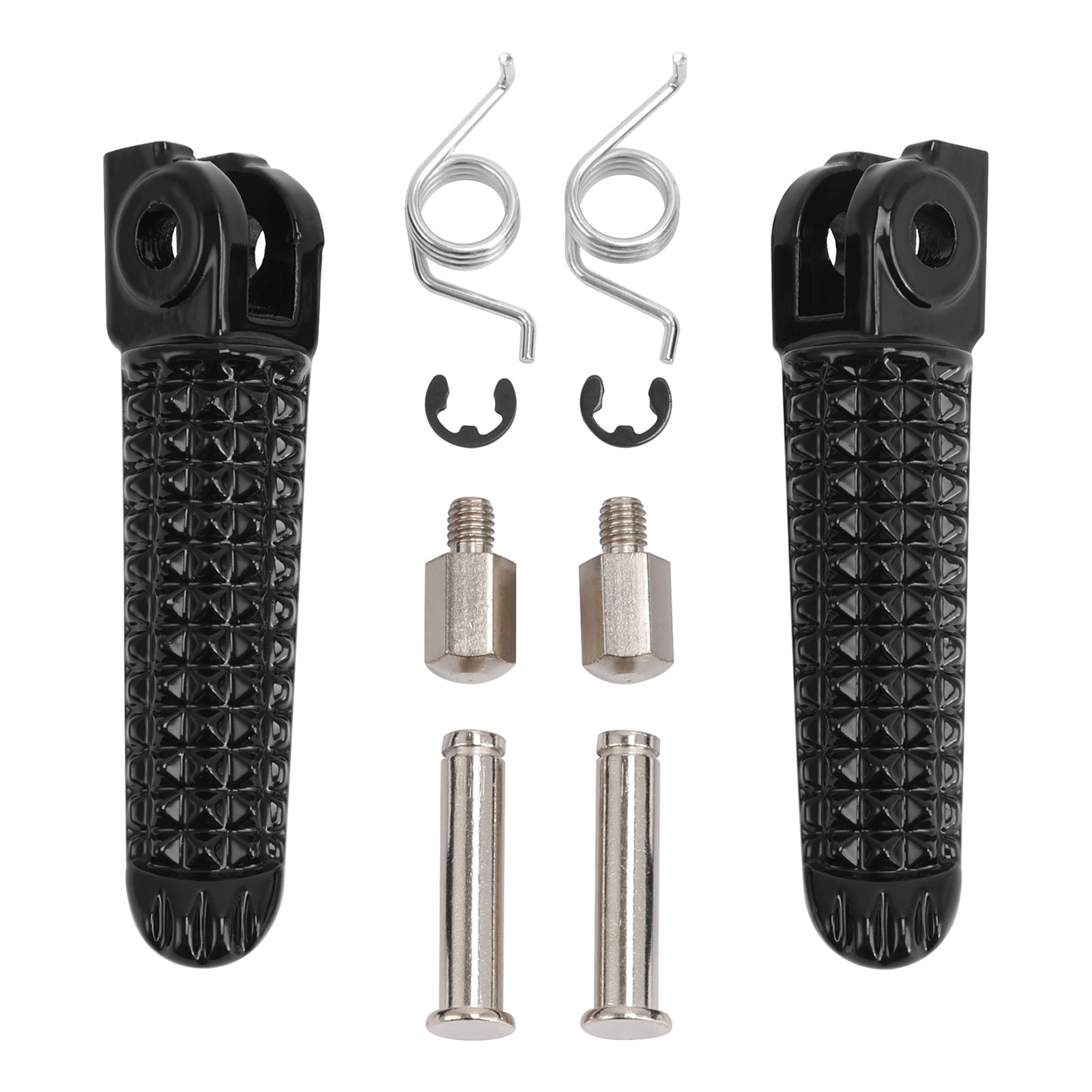 Front Footrest Footpegs Fit For Yamaha YZF R1 R6 R6S 2003-2009 2005 2006 2007 08