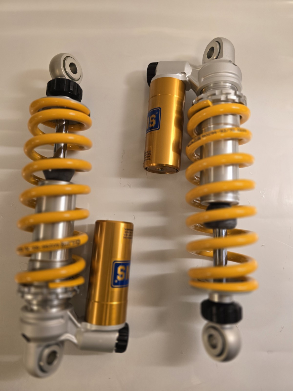 2 x Ohlins Shock Absorbers S36 ÖHLINS NEW FREE SHIP Measurement Drawing attached