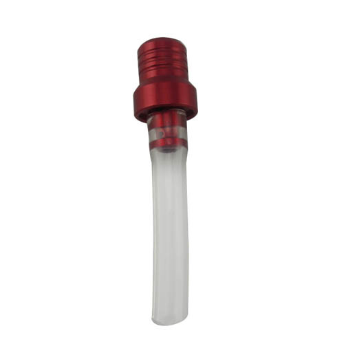 6pcs Valve Vent Breather Hose Gas Fuel Tank Cap Tube For ATV PIT Dirt Bike Red