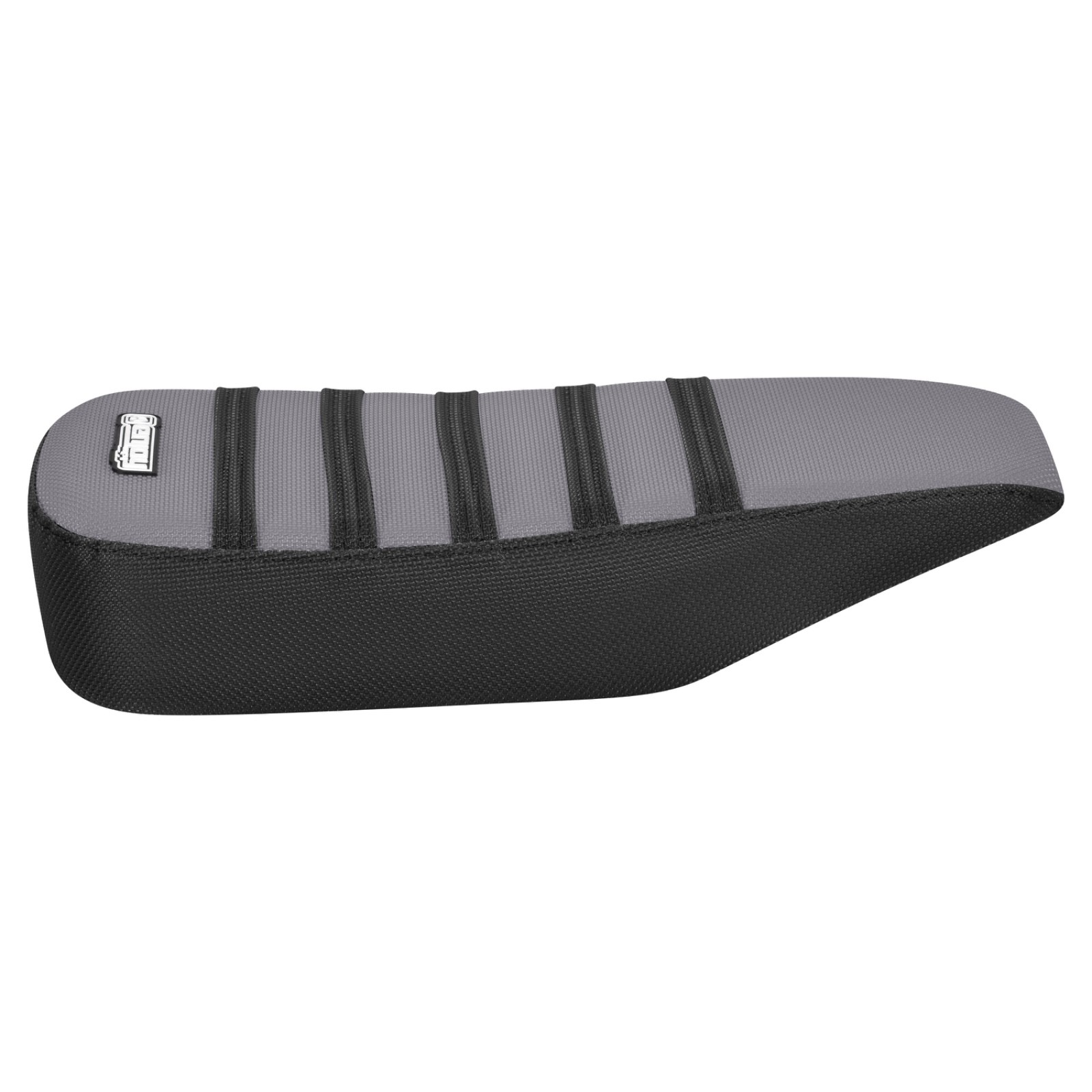 Coleman BT200X Mini Bike gripper seat cover BLACK/ GREY/ BLACK ribs #599