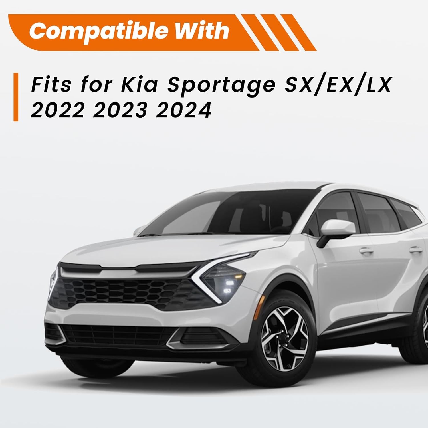 Passenger Side RH LED Headlight For 2022-2024 Kia Sportage SX EX LX 92102DW000