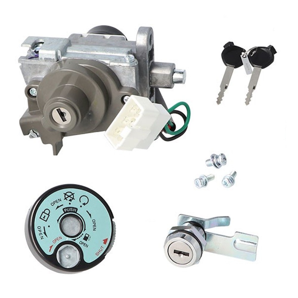 Sym Jet4 RX Ignition Barrel & Keys 50cc 125cc Lock Set Switch, ref 35010-XAB-000