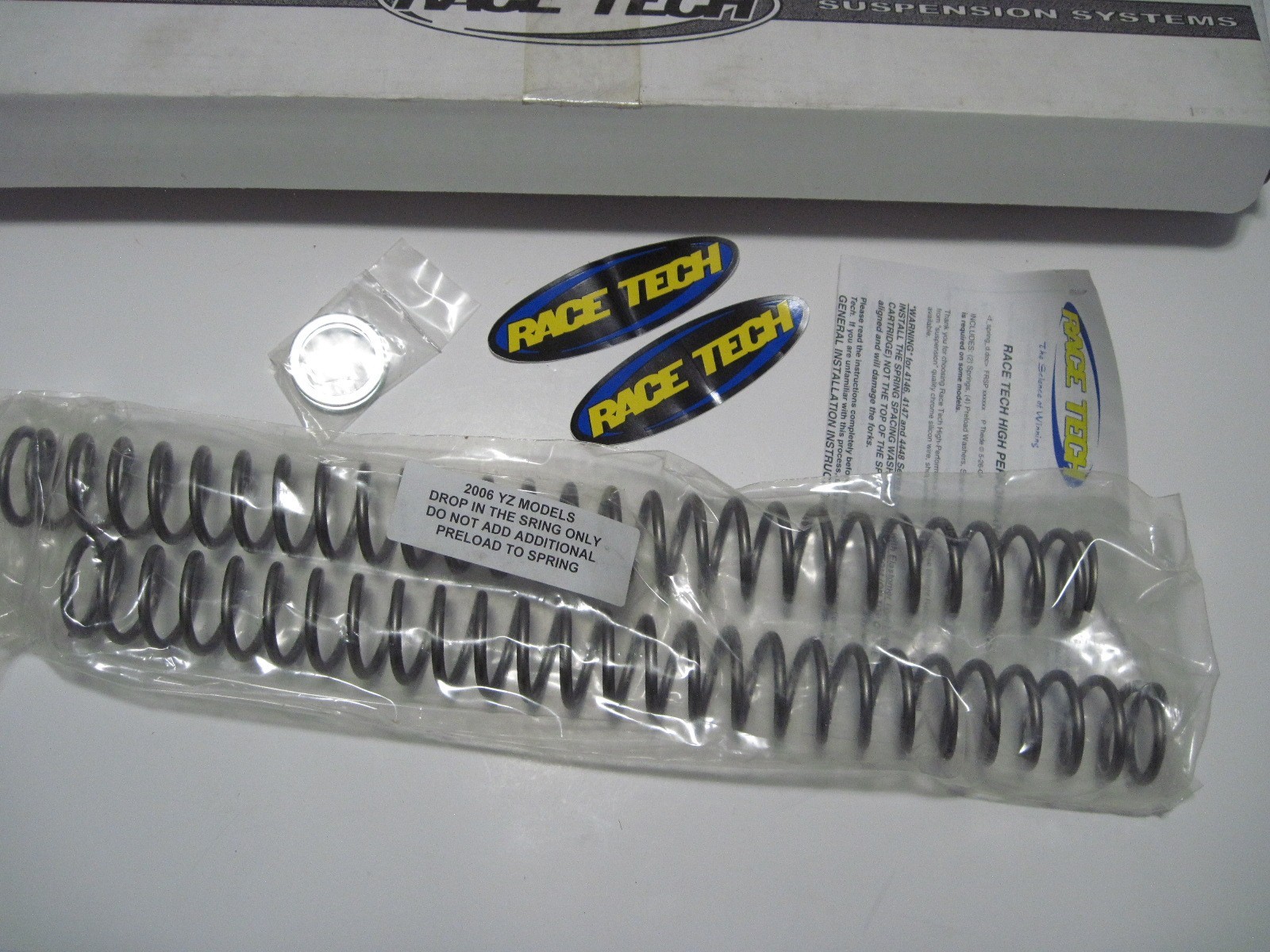 NOS Race Tech FRSP 444542 Dirt FORK SPRING 0.42KG For YZ Beta Sherco KTM