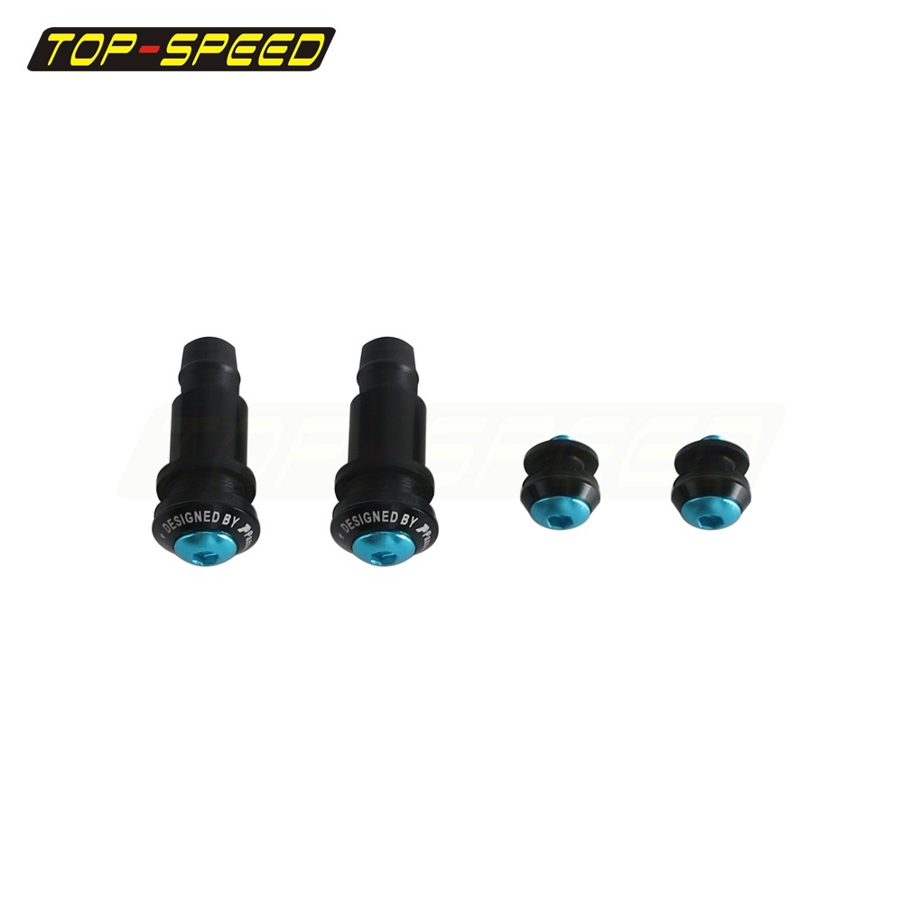 M6 Anti-Buffeting Spacer Kit Front Fairing Windshield Mounting Holes For Harley