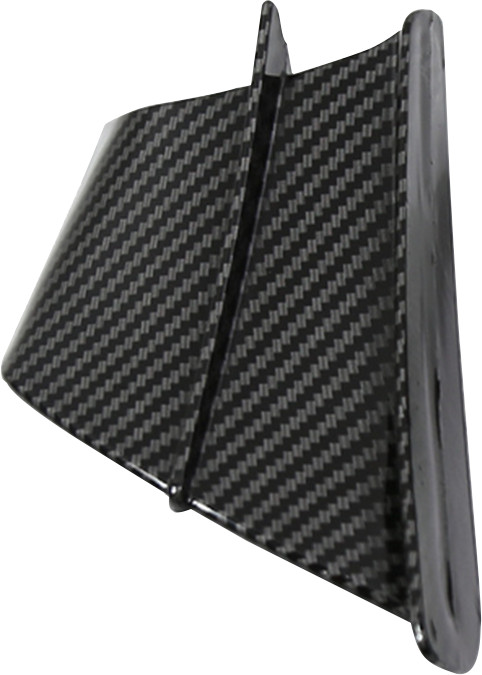 2PCS For Motorcycle Carbon Fiber Winglet Side Spoiler Air Deflector Wing ABS EKK