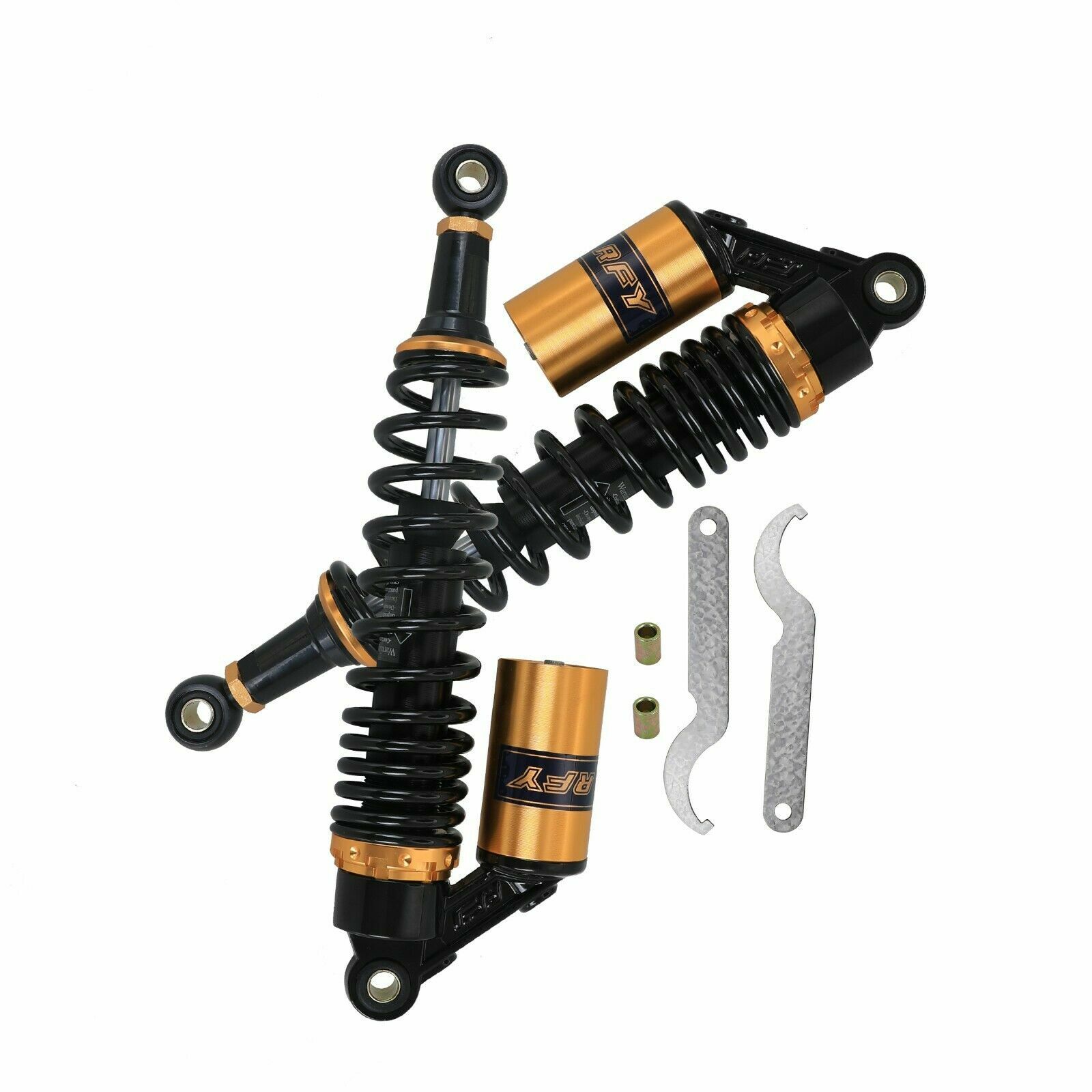 Rear Back Shock Absorber 360mm 14″ Adjustable 540LBS Dirt Bike Buggy Trail Quad